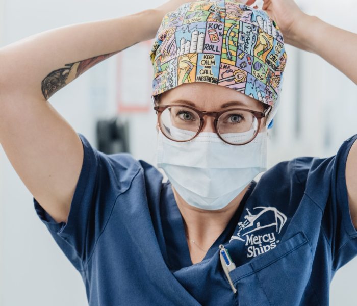 Josefin Tapper, Anesthesia Team Leader.