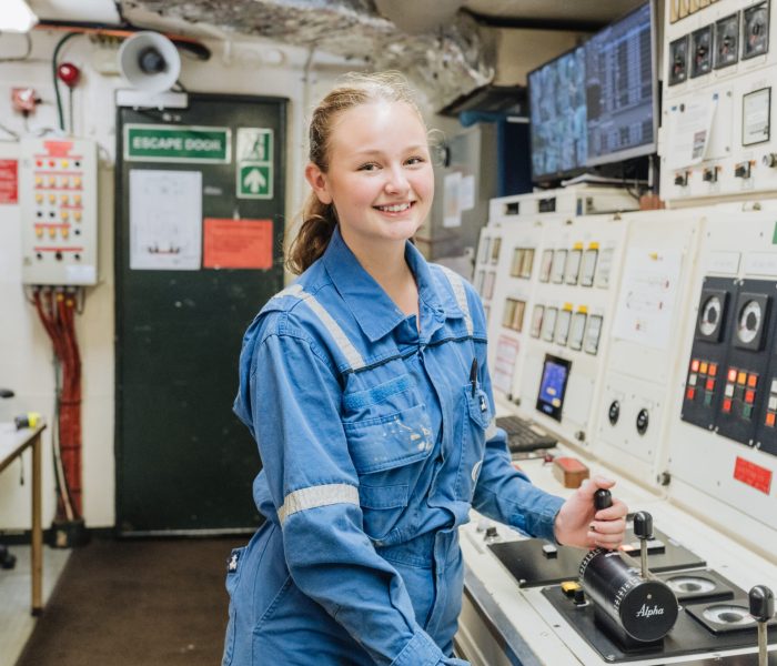 Tuva Breland, Engine Cadet.